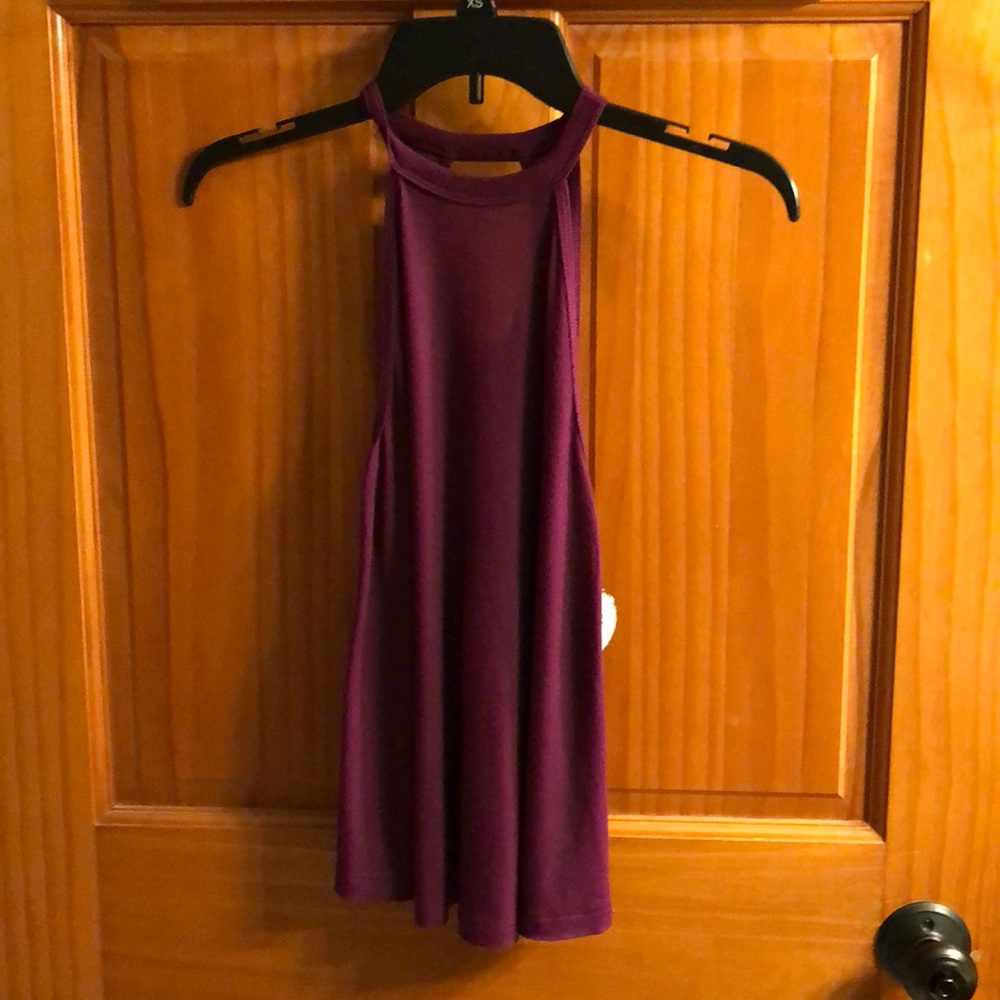Cute purple tank top